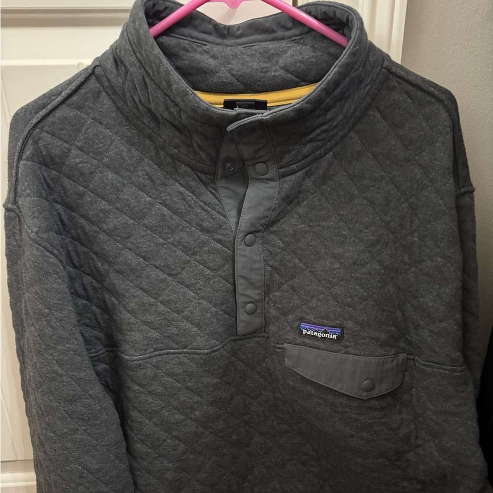 Patagonia Charcoal Quilted Jacket